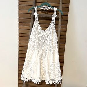 Free People White Boho Dress